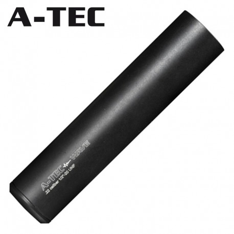 Tlumič A-TEC, model WAVE, pro malorážky, Ráže: .22LR, na závit 1/2"-20 UNF